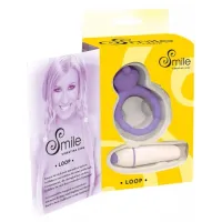 Изображение  Smile Кольцо для пениса с вибрацией Loop фиолетовое