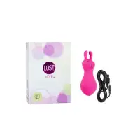 Фото  Розовый вибромассажер Lust L1
