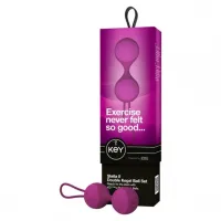 Изображение  Вагинальные шарики Key Stella II pink