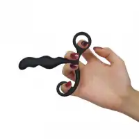 Фото Lovetoy, Китай Массажер простаты Ultimate Silicone P-spot Teaser черный