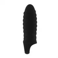 Фото Shotsmedia, Голландия Насадка Stretchy Thick Penis Extension Black No 36