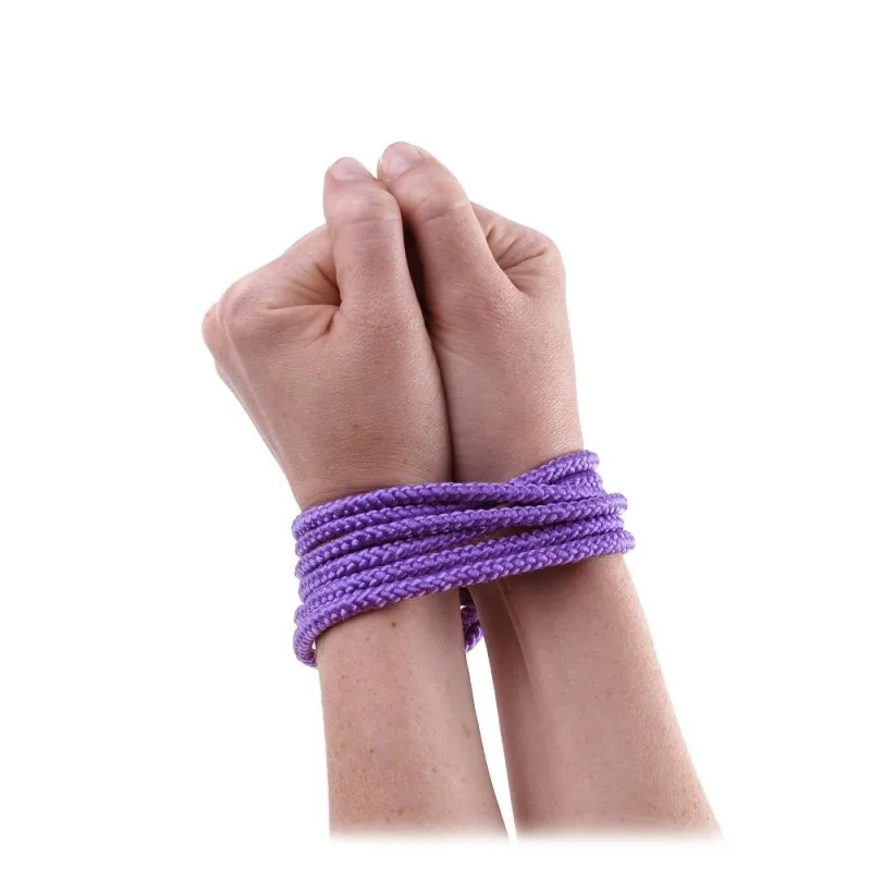 Изображение PipeDream, США Бондажная верёвка FF Mini Silk Rope фиолетовая