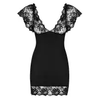 Фото Obsessive, Польша Сорочка с цветочным кружевом Imperia Chemise S/M
