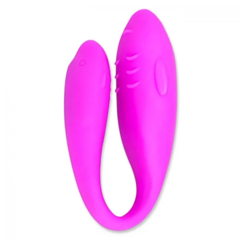 Фото We-Vibe, Канада Вибратор для двоих Pleasure Double Dolphin перезаряжаемый (We-vibe 2)