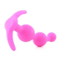 Изображение  Анальные бусы Booty Call Beads розовые