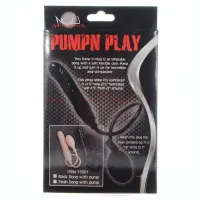 Фото Nlonely, Китай Черный фаллоимитатор расширяющийся Pump N Play Dong 6.5