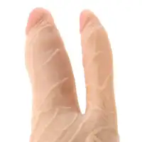 Изображение PipeDream, США Фаллоимитатор двойной Real Feel Deluxe No.8 Flesh 24 см