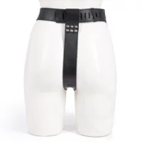 Фото HSY, Китай Женский пояс верности с двумя вибровтулками