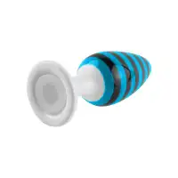 Изображение PipeDream, США Анальная пробка Ceramix No. 2 Black and Blue Butt