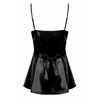 Фото Obsessive, Польша Черная сорочка и трусики Satinia S/M