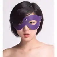 Изображение KISSEXPO БДСМ маска фиолетовая