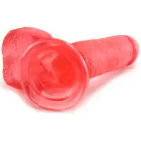 Изображение Doc Johnson, США Фаллос розовый Crystal Jellies 6in