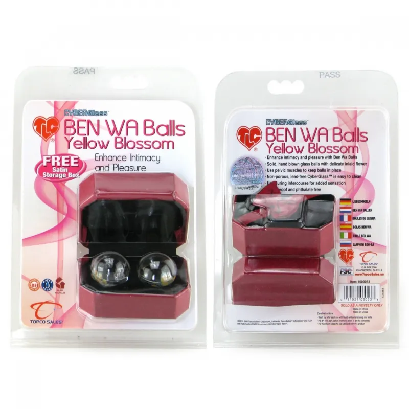 Изображение  Вагинальные шарики-тренажеры Ben Wa Pleasure Balls