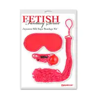 Изображение  Набор Japanese Silk Rope Red