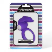 Изображение Lovetoy, Китай Виброкольцо X-Basic Dolphin Silicone Cockring фиолетовое