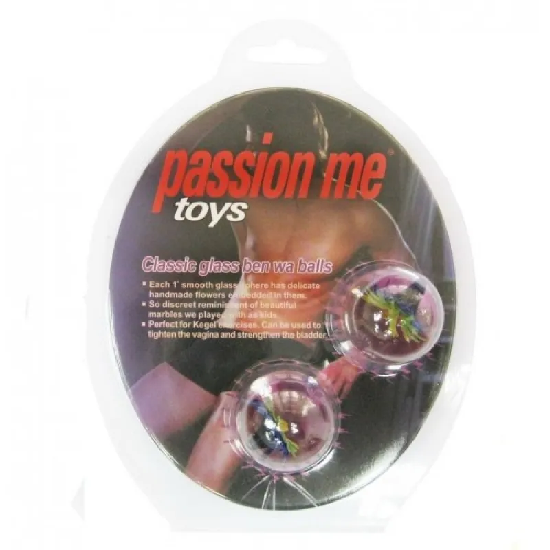 Изображение Lovetoy, Китай Стеклянные вагинальные шарики с цветочками