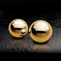 Изображение PipeDream, США Вагинальные шарики FF Golden Ben-Wa Balls