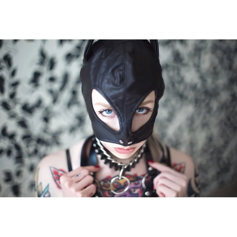 Изображение KISSEXPO Полушлем-маска кошки