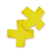 Фото  Трусики с вырезом с вибропулей и пэстисы Neon Yellow