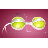Фото Baile, Китай Вагинальные шарики Be Mine Balls желтые