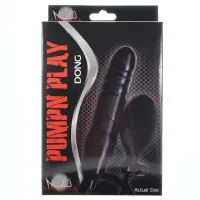 Фото Nlonely, Китай Черный фаллоимитатор расширяющийся Pump N Play Dong 6.5