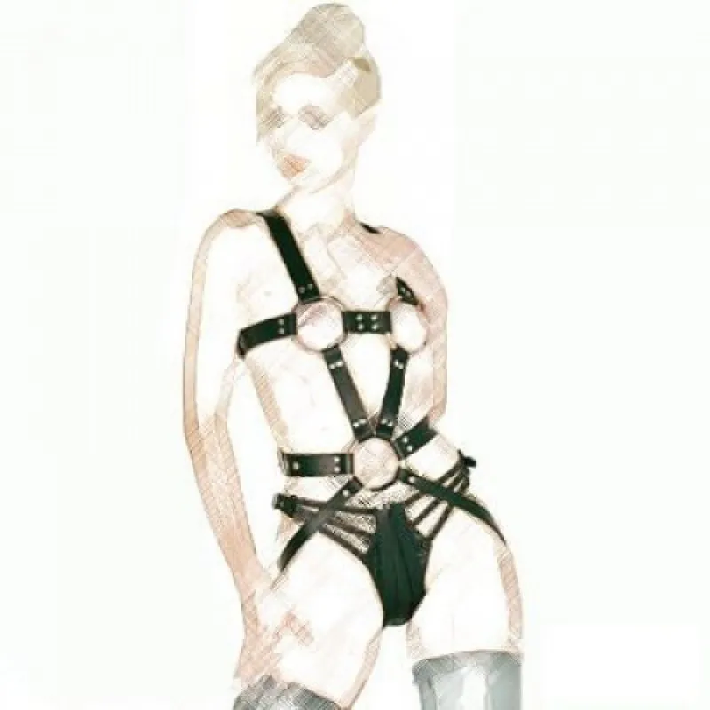 Фото HSY, Китай Бондажная сбруя регулируемая