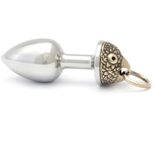 Изображение  Анальная втулка The Parrot Metal Butt Plug-silver