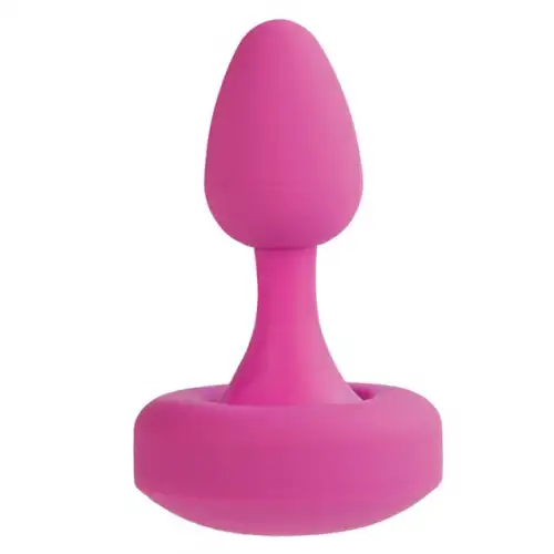 Фото  Анальный плаг с 10 функциями Flexi Risque розовый