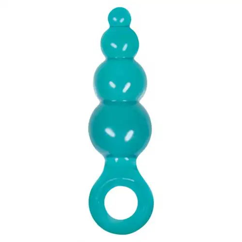 Фото  Анальный стимулятор Jolie Ripples Medium Aqua