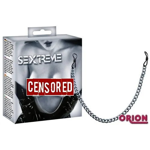 Изображение  BDSM Цепочка на грудь Heavy Metal