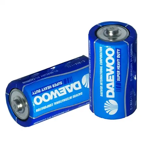 Фото  Батарейки R14 Daewoo Heavy Duty формат С 2 шт