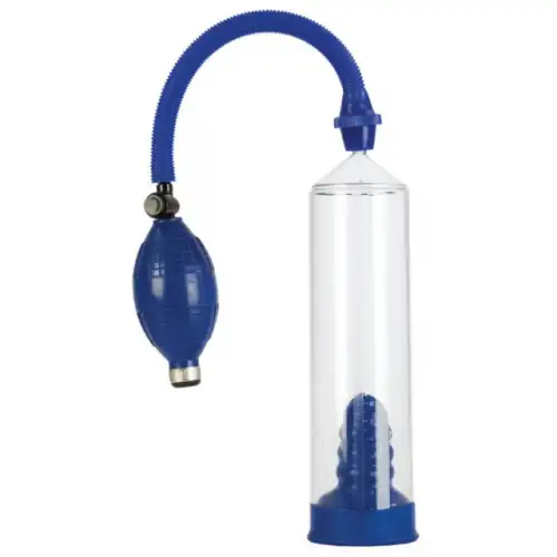 Фото California Exotic Novelties, США Помпа мужская синяя Best Pump