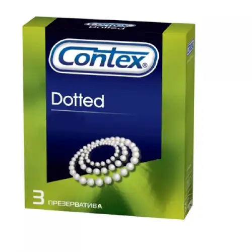 Фото Contex, Россия Презервативы Contex №3 Dotted с точками