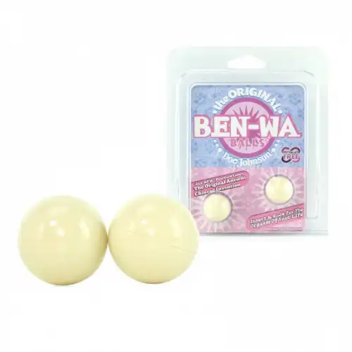 Фото Doc Johnson, США Вагинальные шарики Ben-Wa Ivory