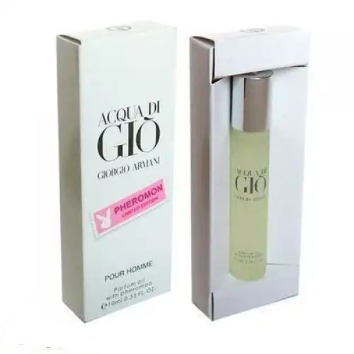 Изображение  Духи с феромонами (масляные) Giorgio Armani Acqua Di Gio мужские 10 мл
