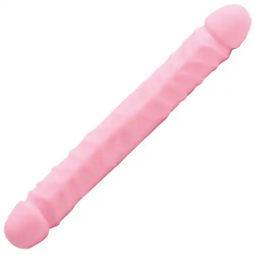Фото  Двухсторонний фаллос Pink amp; Pretty