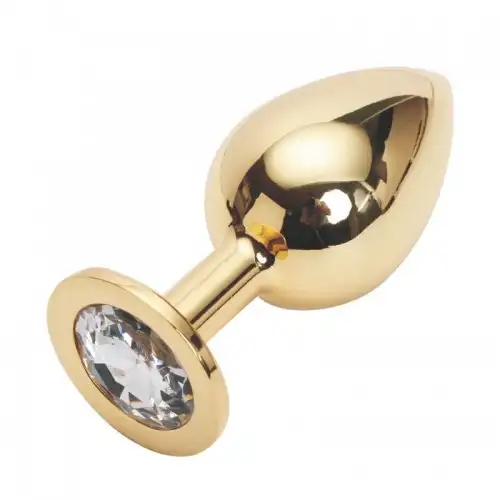 Фото HSY, Китай Большая золотистая пробка со стразом Gold Diamond L