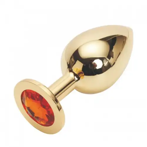 Фото HSY, Китай Большая золотистая пробка со стразом Gold Orange L