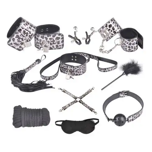 Изображение KISSEXPO Бондажный набор Taboo Accessories Extreme Set №8 серебристый