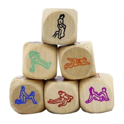 Изображение KISSEXPO Эротический игральный кубик 1 шт