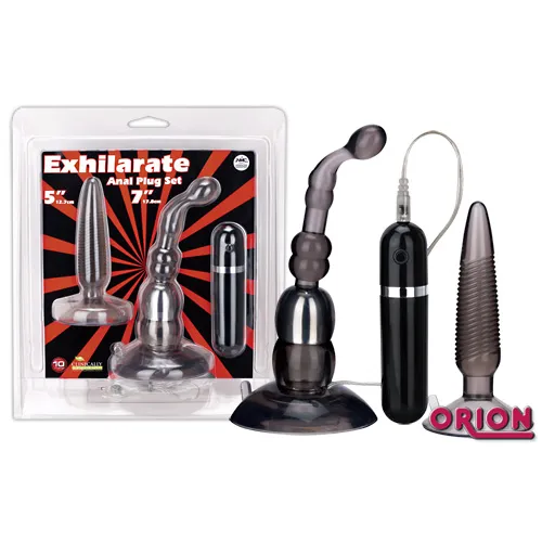 Фото  Набор анальных втулок Exhilarate Anal Plug Set
