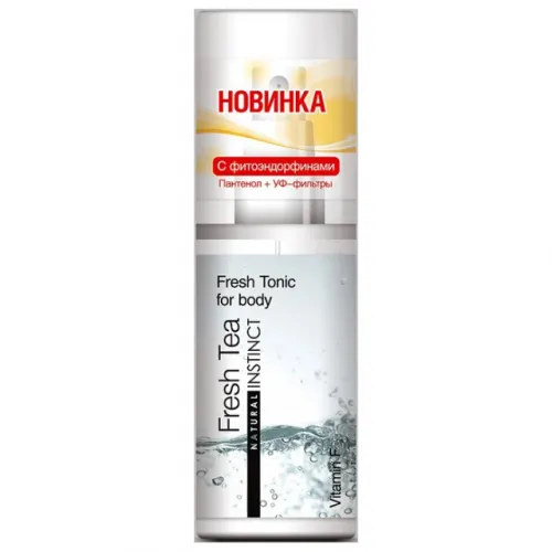 Фото Natural Instinct, Россия Освежающий тоник для тела Natural Instinct Освежающий чай 95 мл