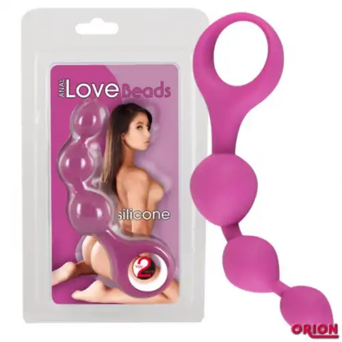 Фото Orion, Германия Анальный стимулятор Love Beads розовый
