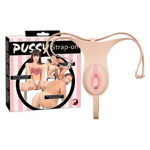 Фото Orion, Германия Латексные трусики-страпон с вагиной Strap-On Pussy