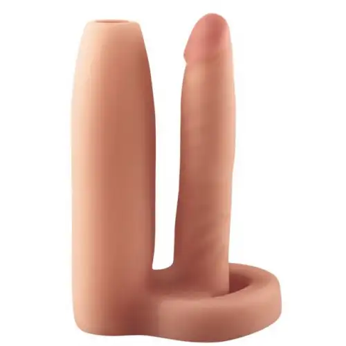 Изображение  Расширяющая насадка с анальным фаллосом Double Trouble Girth