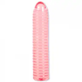 Рефленый фаллоимитатор Ribbed Jellie