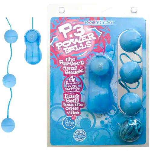 Фото  Шарики вагинальные Power Balls Blue