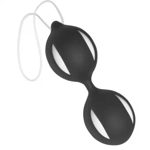 Изображение  Шарики вагинальные Smart Balls черно-белые