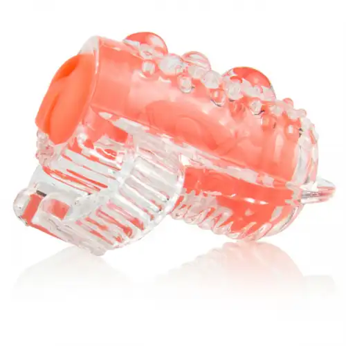 Фото  Виброкольцо для орального секса Color Pop Quickie LingO Orange