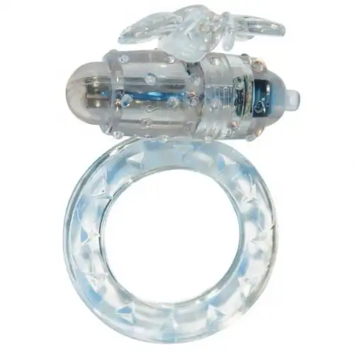 Фото  Виброкольцо на пенис Flutter-Ring Clear